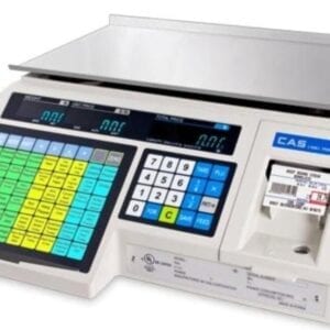 Cas LP-1000N NTEP Label Printing Food Scale, Free 1 Case LST-8040 Label