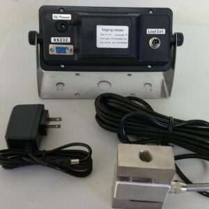MNM Scales Crane Scale 3000 LB by 0.2 LB S-TYPE LOAD CELL & INDICATOR Tension & Compression