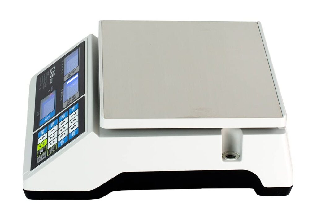 CAS ERJR30L ER Jr Series Dual Range Price Computing Scale, 30lb Capacity, 0.01lb