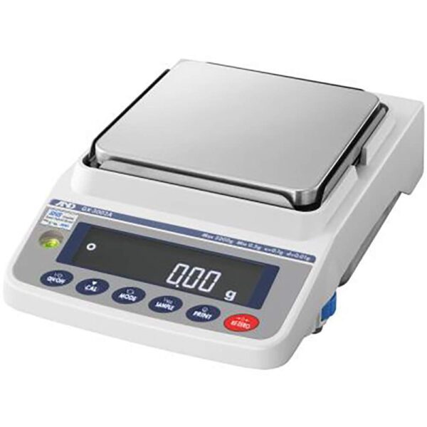 A&D Weighing GF-6002A Apollo Precision Toploading Balance, External Calibration;