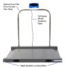 Salter-Brecknell DS1000 Floor Scale with LED Display, 31-1/2" Length x 31-1/2" - Image 5