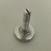 Original Brecknell Part# 41244-0042 Foot Assy (Mach-Slot) Non-Swivel Steel Foot