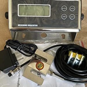 MNM Scales Coil Spring Race Car Compression Scale 1000 X 0.2 lb S Type Load Cell