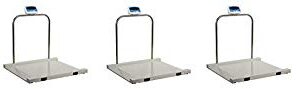 Brecknell MS-1000 Digital Portable Wheelchair Scale; 1000lb. Capacity