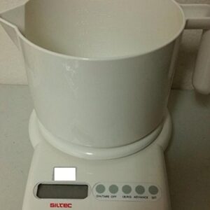 MNM Scales BS-2000 Siltec Digital Kitchen Scale 5 LB/ 2 KG, Unit Gram, oz, lb:oz, kg:g,New