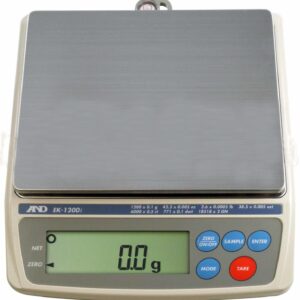 A&D - EK-1200i Scale (Trade Legal) - Size - 1200G Capacity;0.1G Resolution, Calibrated, With Calibration sticker