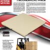 Echelon EH Series Economical Floor Scales 48"X48"-10,000X 2 lb NTEP Legal for - Image 4