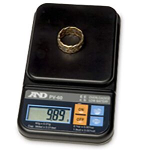 MNM Scales Dgtl Pocket Scale, Plstc Pltfrm, 100g Cap.