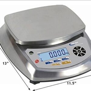 MNM Scales Intelligent W30S Washdown Stainless Steel Scale 30x0.002lb / 15000 x 1g, Units
