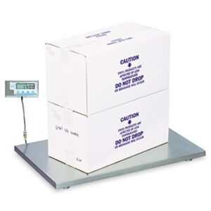 Brecknell PS500 Lightweight Floor Scale SCALE,500 LB 22X36,GY (Pack of2)