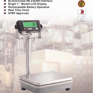 MNM Scales Intelligent BS-10 Bench Scale with Pole,NTEP,Legal For Trade,10X0.002LB /