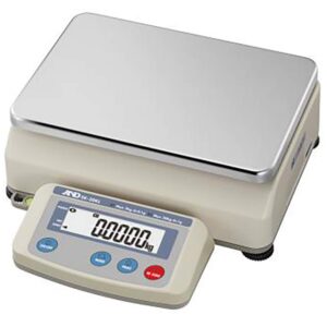 A&D EK-L Compact Bench Scale, 15 kg x 0.1 g
