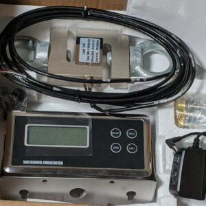 MNM Scales 10,000 LB CALIBRATED S-Type Load Cell Indicator Crane Scale 1 LB Accuracy