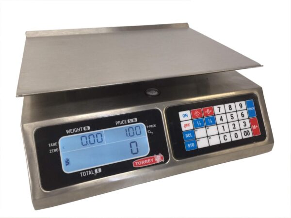 Torrey Price Computing Scale LPC-40L NTEP Legal for Trade 40 LB X 0.01 LB,RS232