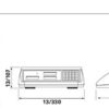 CAS S2JR15L S2000 Jr Series Price Computing Scale, 15lb Capacity, 0.005lb - Image 4