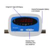 Salter-Brecknell DS1000 Floor Scale with LED Display, 31-1/2" Length x 31-1/2" - Image 4