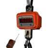 Optima Scales OP-925A-6000 Heavy-Duty Crane Scale - 6000 lbs x 2 lb. LED Display