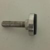 Original Brecknell Part# 41244-0042 Foot Assy (Mach-Slot) Non-Swivel Steel Foot - Image 2