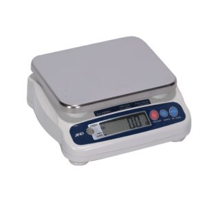 A&D SJ Series Low Profile Digital Food Scale, 2000g x 1g