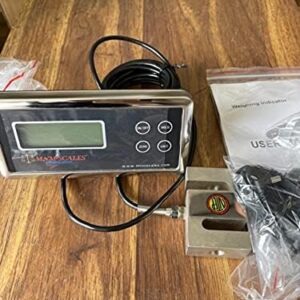 MNM Scales Coil Spring Race Car Compression Scale 500 X 0.1 lb S Type Load Cell