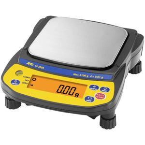 A&D EJ-3002 Newton Portable Balance, 3100g x 0.01g; 120V