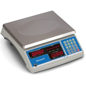 Brecknell B140 Electronic 60 lb Coin & Parts Counting Scale, 11 1/2 x 8 3/4
