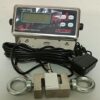 Crane Scale 2000X0.5 lb S-Type Load Cell ST-2k/ Indicator,20' Cable,Peak