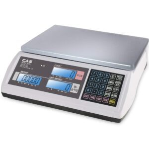 CAS EC2-30 EC-2 Series Dual Channel Counting Scale, 30lb Capacity, 0.001lb