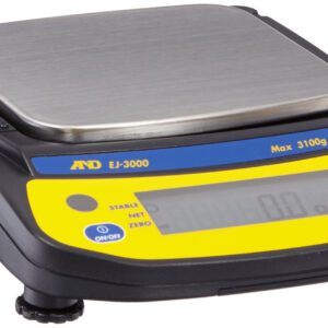 A&D Newton Compact Electronic Toploading Balance with LCD Display