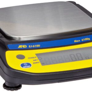 A&D Newton Compact Electronic Toploading Balance with LCD Display