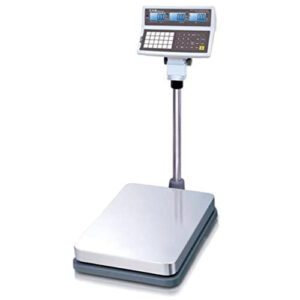 CAS EB Series Electronic Price Computing Bench Scale with Pole Display - 60 to