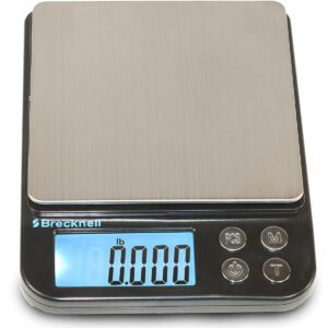 Brecknell EPB Small Digital Pocket Balance Scale, Battery Powered, Kilogram