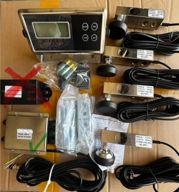 MNM Scales Scales Indicator Kit for Livestock Scale/Floor Scale/Platform Scale