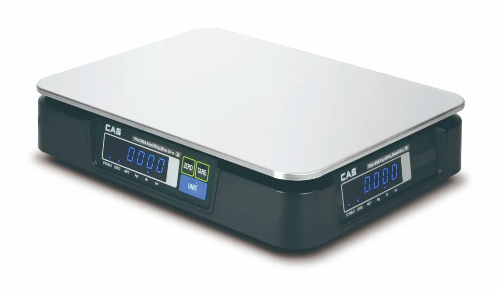 CAS PDN-12 POS Interface Scale RS-232C/USB 15 x 11 inch 12 x 0.002 lb NTEP