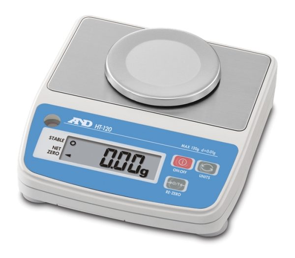 A&D Weighing HT-120 Portable Scale, 120 g x 0.01 g