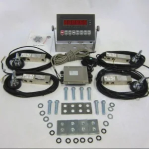Optima NTEP Weighing Scale Kit 10000lbs 4x5000lb Large Envelope Load Cells