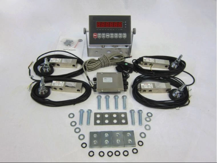 Optima NTEP Weighing Scale Kit 10000lbs 4x5000lb Large Envelope Load Cells