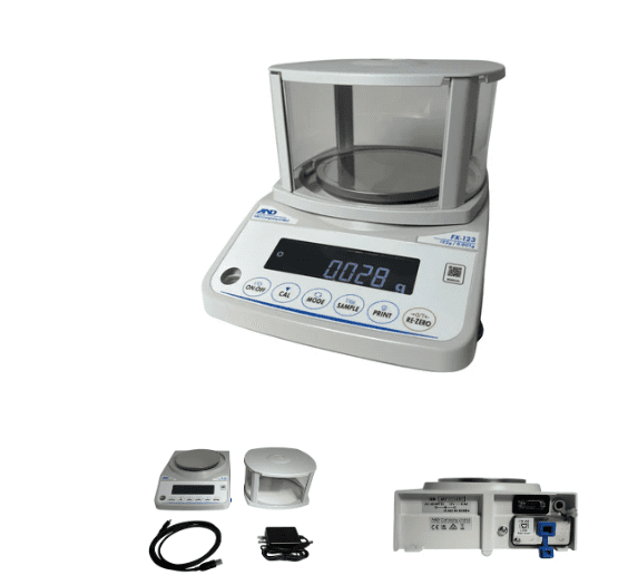 A&D FX-123 Lab Scale 122g x 0.001g