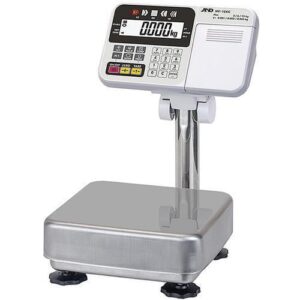 A&D HV-15KCP Legal For Trade Platform Scale with Built-in Printer 6 x 0.002 lb -15 x 0.005 lb - 30 x 0.01 lb