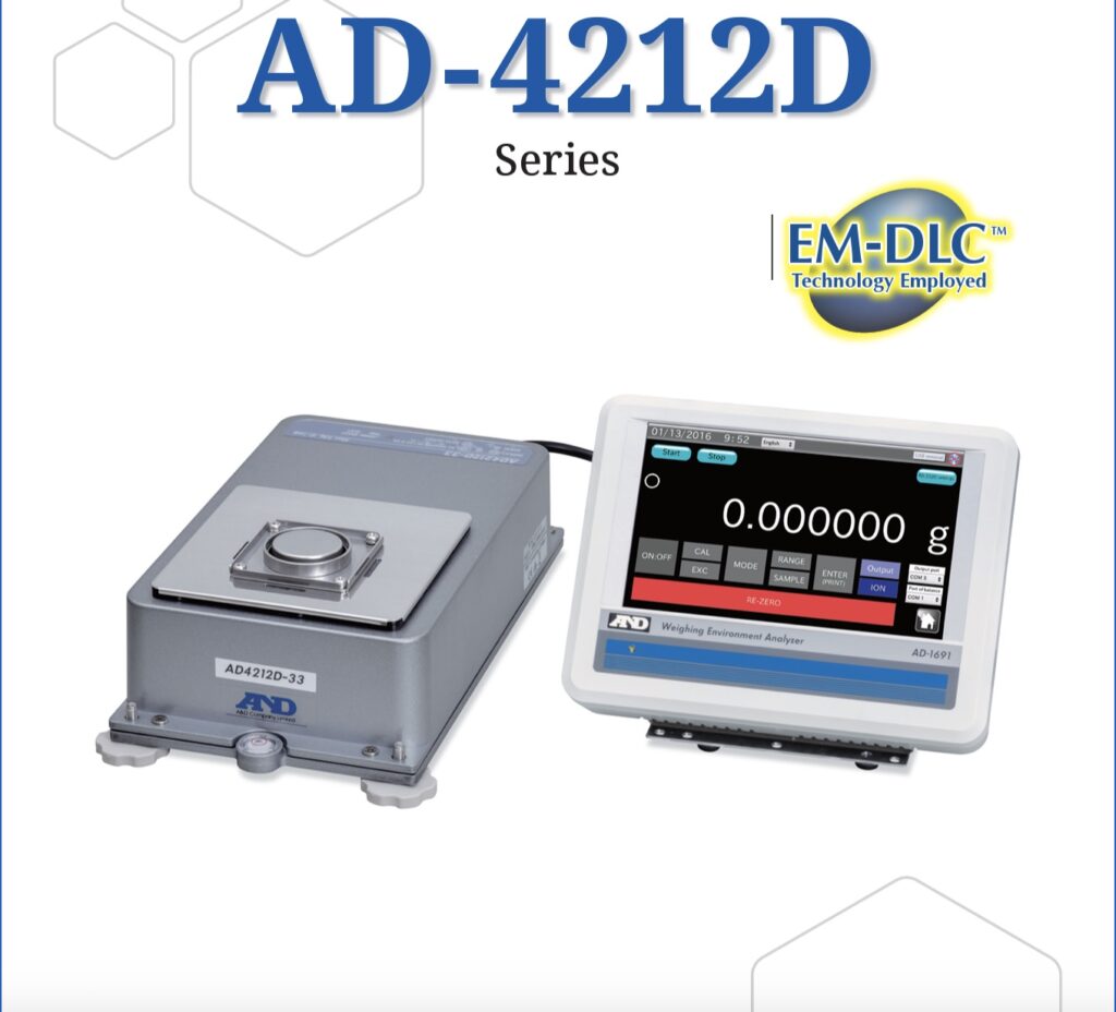 A&D Weighing AD-4212D-33  PRODUCTION WEIGHING SYSTEM 32g x 0.001mg