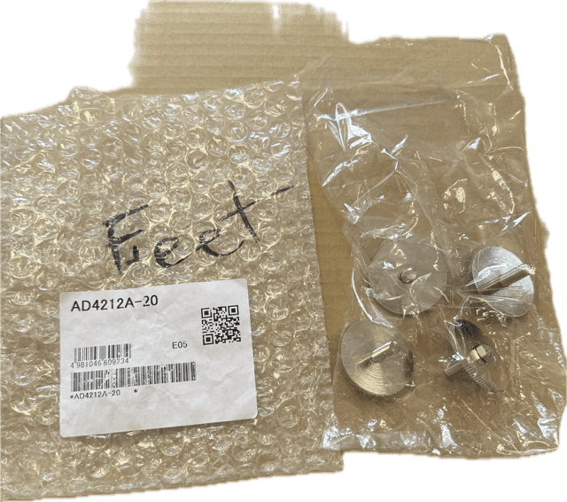 A&D Weighing Adjust the leveling foot to level the weighing unit. AD-4212A-20  Pack of 4