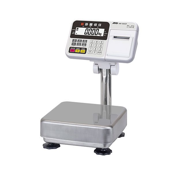 A&D HW-10KCP Bench Scale, 20 lbs x 0.002 lb/ 10 kg x 1 g