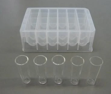 A&D Weighing SV-59 2ML W/LID 5 PCS GLASS CONTAINER 1 PC
