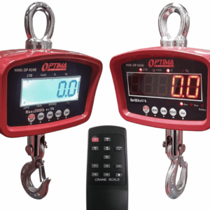 MNM Scales Digital Crane Scale with Remote 500lb x 1lb, OP-924-500LCD or LED
