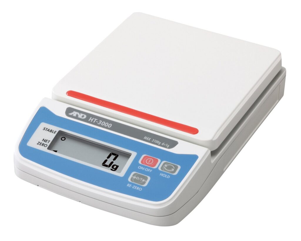 A&D HT-3000 Compact Scale, 3100g x 1g