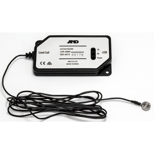 A&D LCCU21N100 USB Button Load Cell for Force Measurement, 100 N