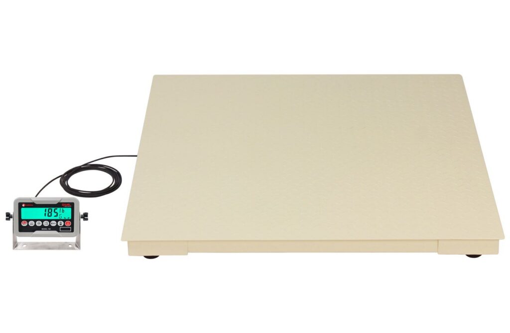 Detecto NTEP Floor Scales 48"X48"-5,000X 1 lb Legal for Trade