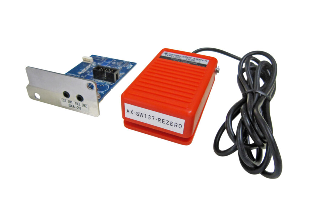 A&D GXA-23-RZERO External Key Input Interface with Re-Zero Foot Switch