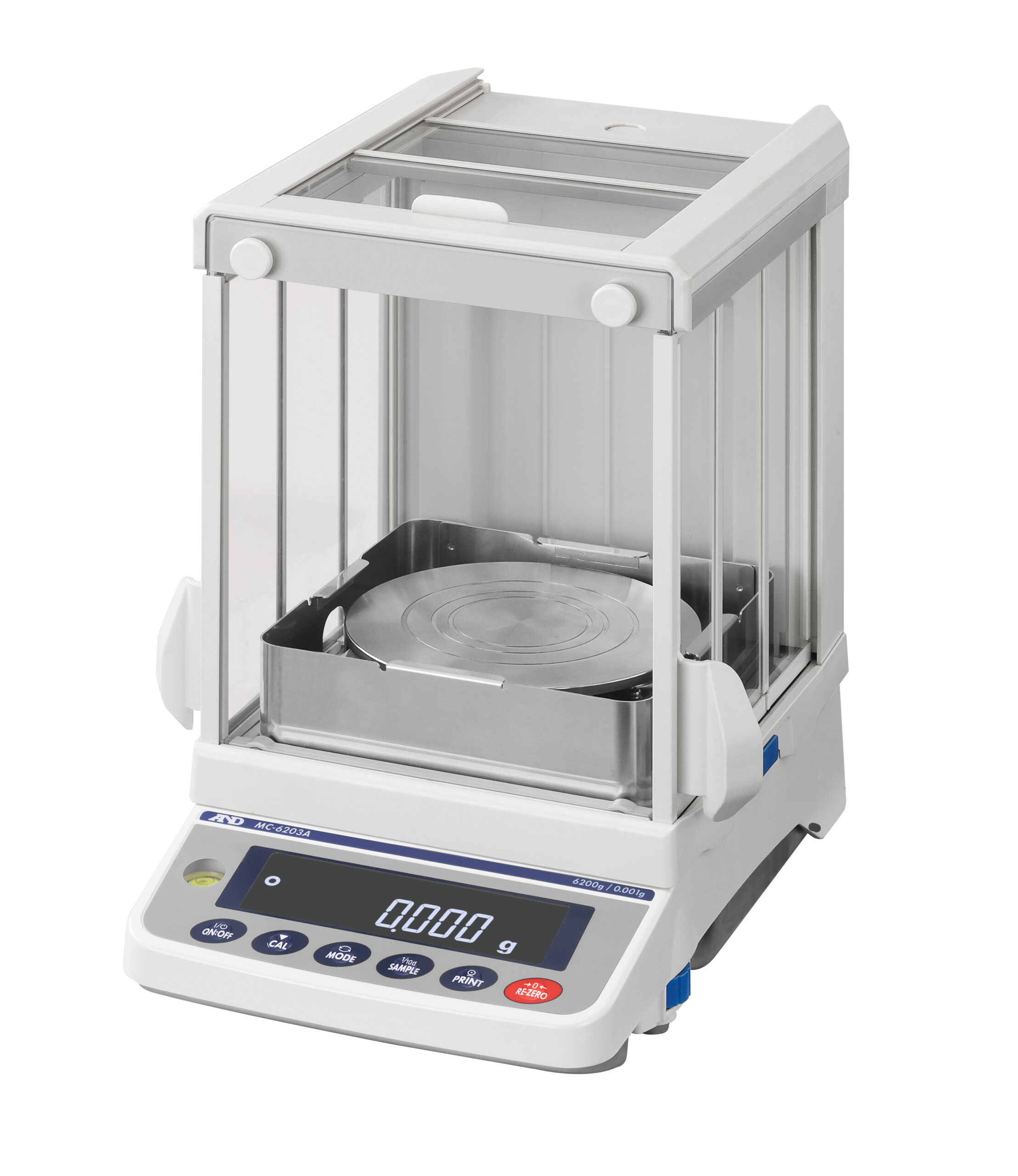 A&D MC-6203AS mass comparator with auto-centering pan