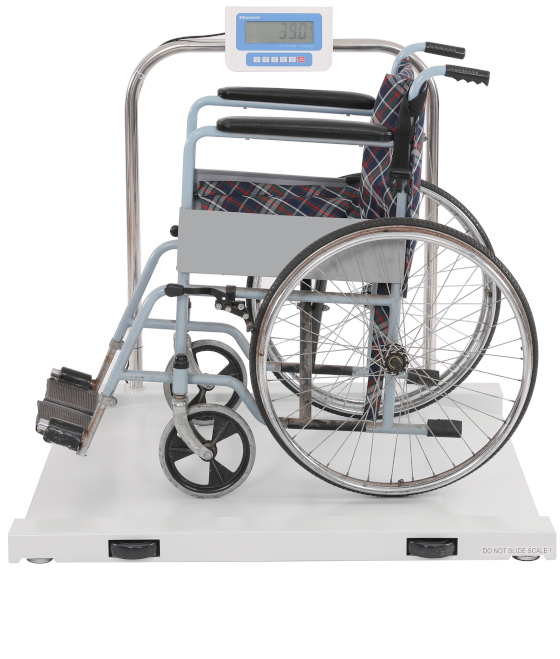 Brecknell MS-1000 (MS1000) Wheelchair Scale, Bariatric Handrail Scale 1,000 lb x 0.5 lb